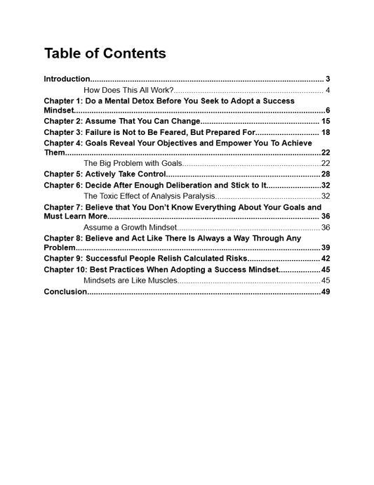 Ebook - Success Shift - Digiloop Store
