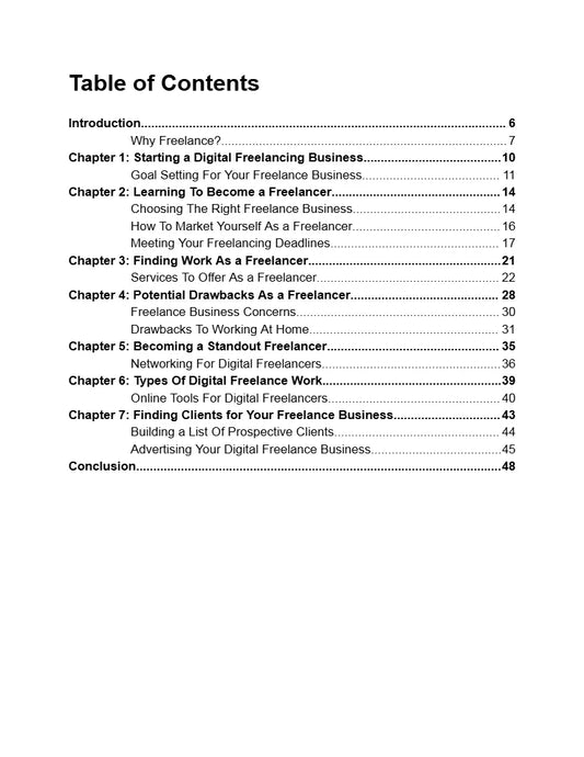 Ebook - Influential Freelancing - Digiloop Store