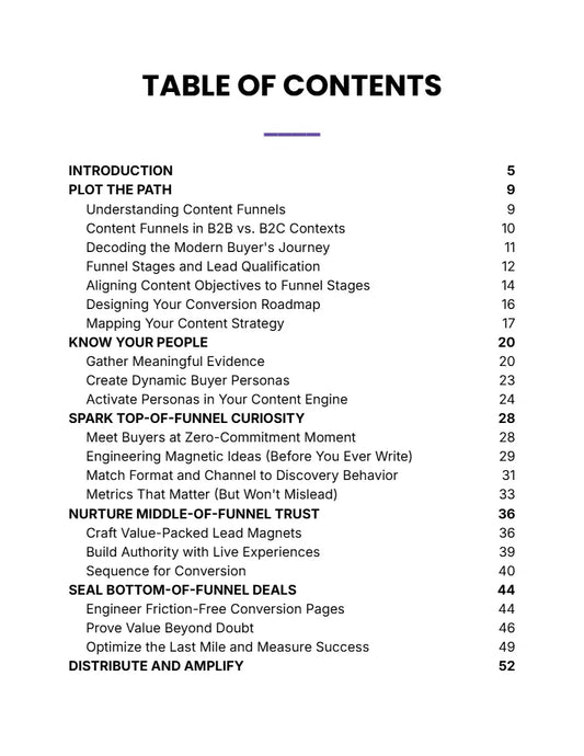 Ebook - Converting Content Funnel - Digiloop Store