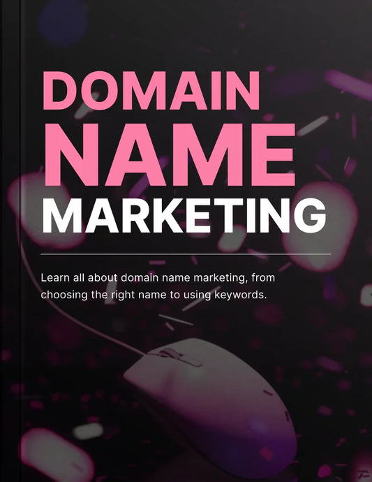 Ebook - Domain Name Marketing - Digiloop Store