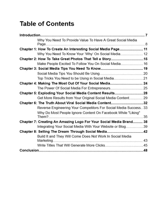 Ebook - Social Media Marketing Influence - Digiloop Store