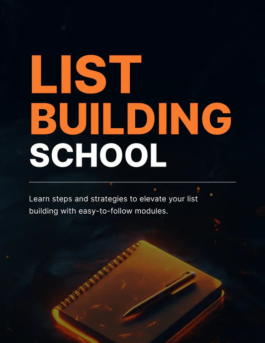 Ebook - List Building School - Digiloop Store