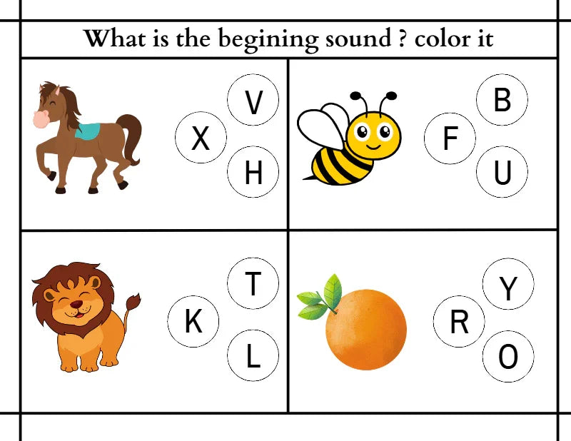 Kids - Alphabet Coloring Book - Digiloop Store