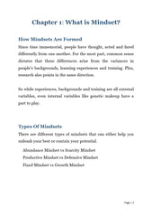Ebook - Growing Mindset - Digiloop Store