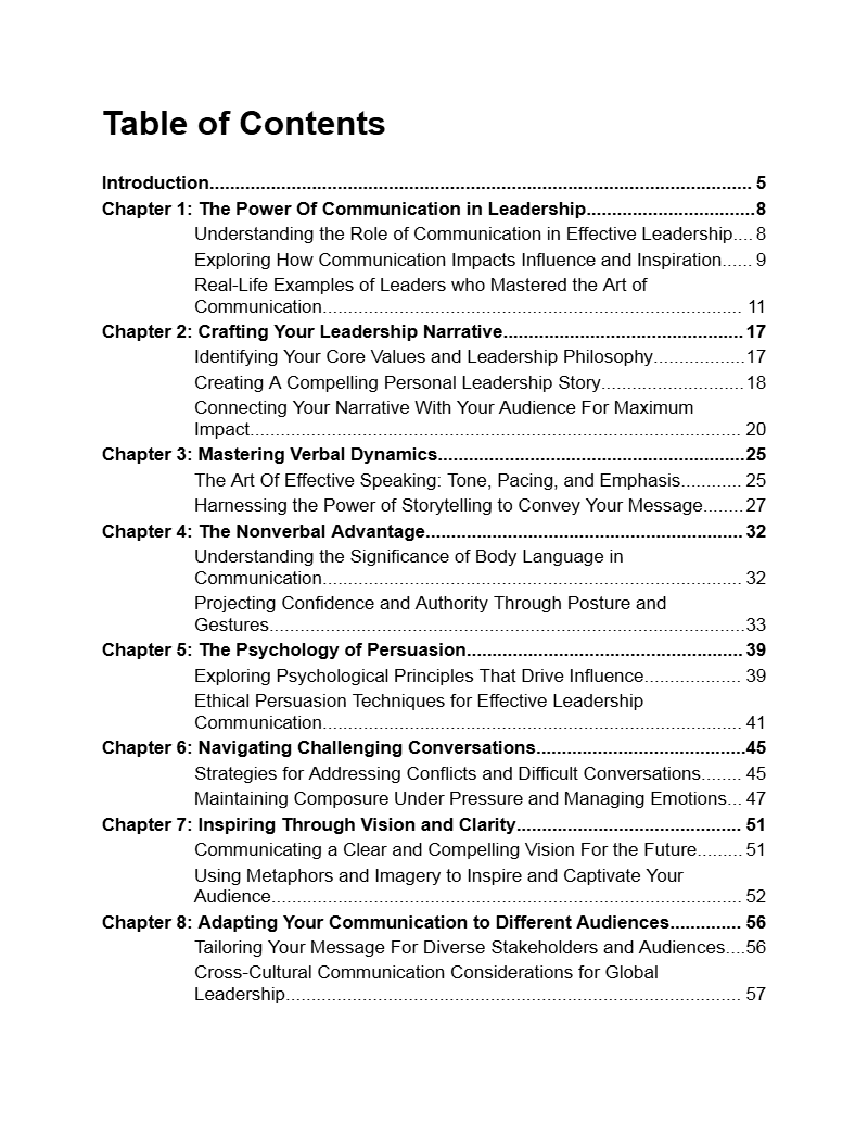 Ebook - Speak Like a Leader - Digiloop Store