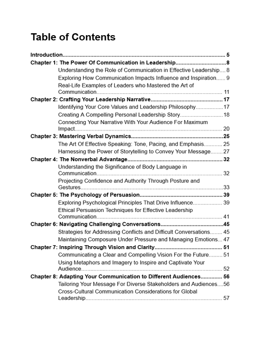 Ebook - Speak Like a Leader - Digiloop Store