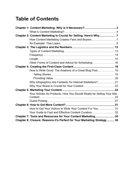 Ebook - Content Marketing Formula - Digiloop Store