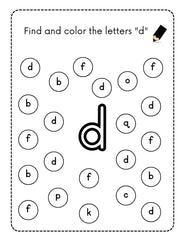 Kids - Alphabet Coloring Book - Digiloop Store