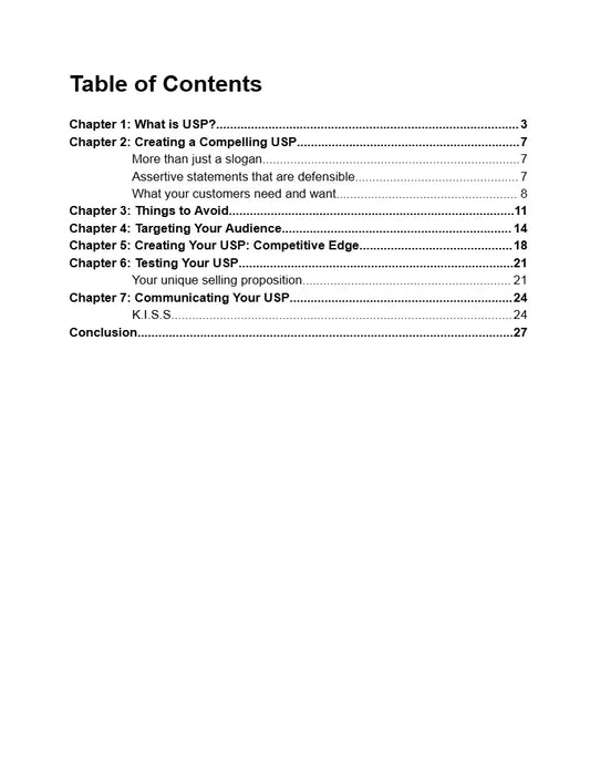 Ebook - Ultimate USP - Digiloop Store