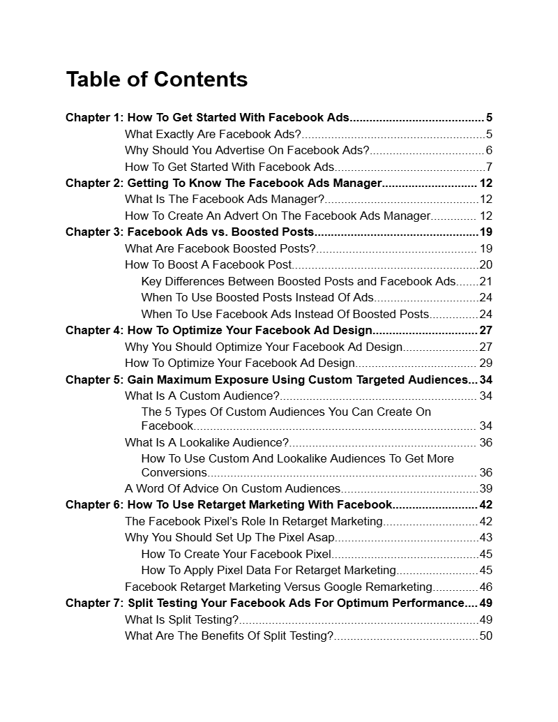 Ebook - Facebook Ad Mastery - Digiloop Store