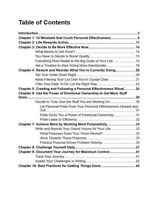 Ebook - Get It Done - Digiloop Store