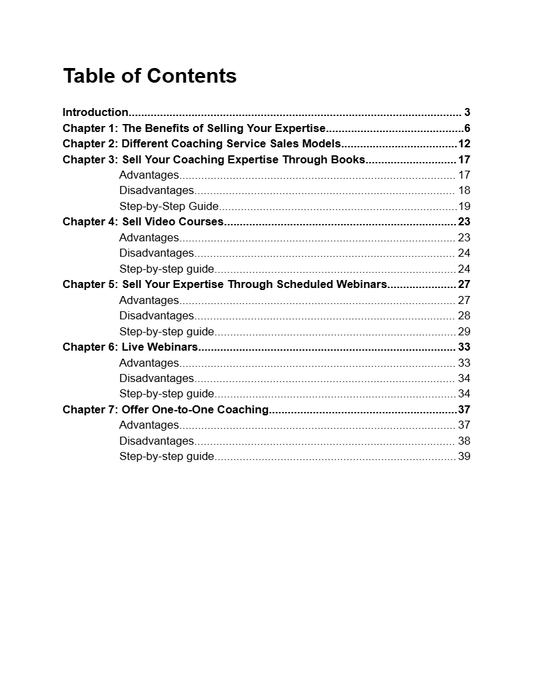 Ebook - Building Your Coaching Business - Digiloop Store