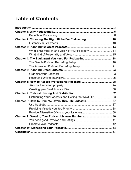 Ebook - Modern Podcasting - Digiloop Store