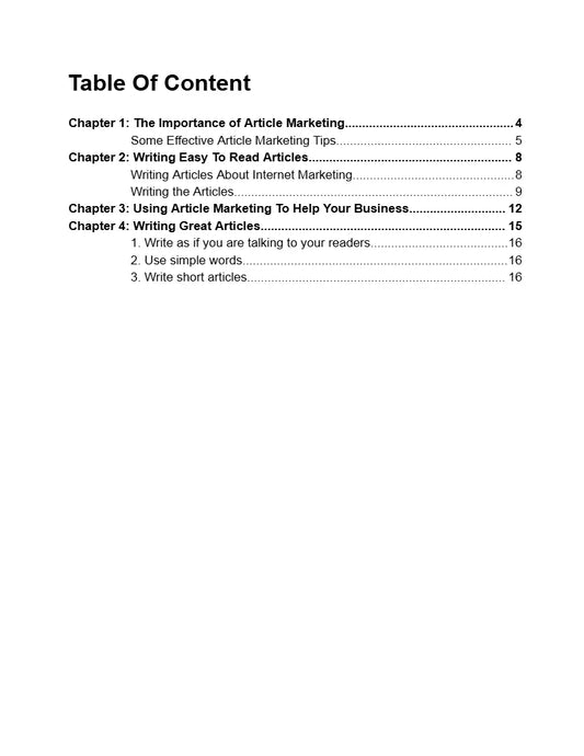 Ebook - Article Marketing Ascendancy - Digiloop Store