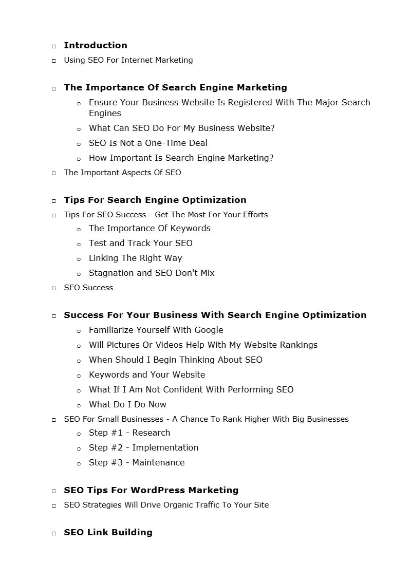 Ebook - Search Engine Optimization - Digiloop Store