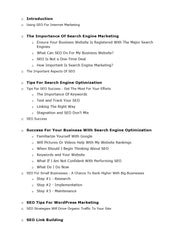 Ebook - Search Engine Optimization - Digiloop Store
