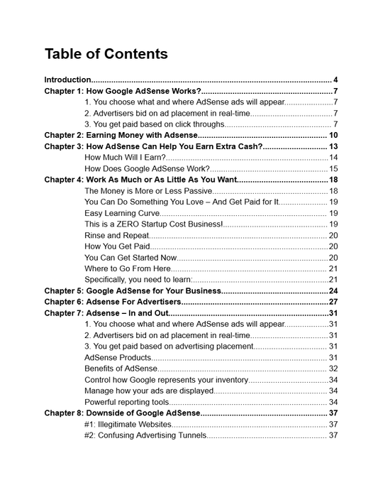 Ebook - AdSense Mastery - Digiloop Store