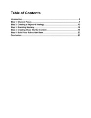 Ebook - YouTube in 5 Easy Steps - Digiloop Store
