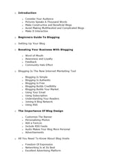 Ebook - Influential Blogging - Digiloop Store