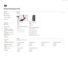 Notion Template - Product Development Hub - Digiloop Store