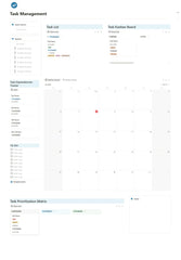 Notion Template - Task Management - Digiloop Store