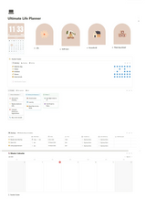 Notion Template - Ultimate Life Planner - Digiloop Store