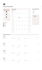 Notion Template - Content Creator Hub - Digiloop Store